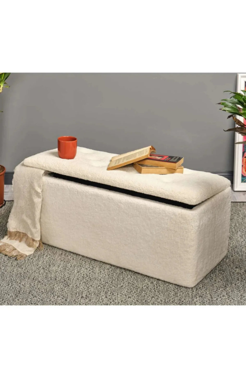 Puf Denmark Modern Tarz Yatak Ucu Sandıklı Puf Bench Koltuk